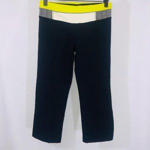 Lululemon 4 Neon Cropped Legging
